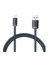 BASEUS Kabel USB Lightning Crystal Shine 1.2 m Czarny - nr 1