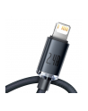 BASEUS Kabel USB Lightning Crystal Shine 1.2 m Czarny - nr 2