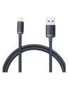 BASEUS Kabel USB Lightning Crystal Shine 1.2 m Czarny - nr 7