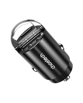 Choetech Ładowarka Samochodowa Tc0006 1X Usb A C 30W Pd 3 0 Czarna nr 2