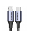 Kabel Lightning do USB-C UGREEN PD 3A US304, 1.5m - nr 3