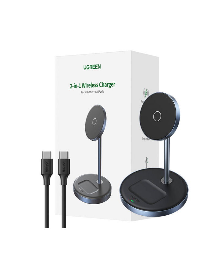 Ugreen Ładowarka Bezprzewodowa 2In1 7,5 W Usb-C główny