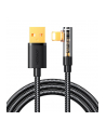Joyroom Kabel USB kabel Lightning kątowy - USB do szybkiego ładowania i transferu danych 2.4A 1,2 m czarny (S-UL012A6) - nr 1