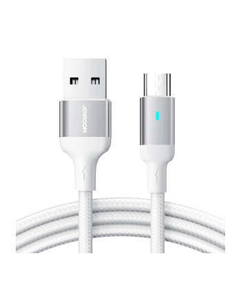 Joyroom Kabel USB kabel USB - micro USB 2.4A do szybkiego ładowania i transferu danych 2 m biały (S-UM018A10) nr 1