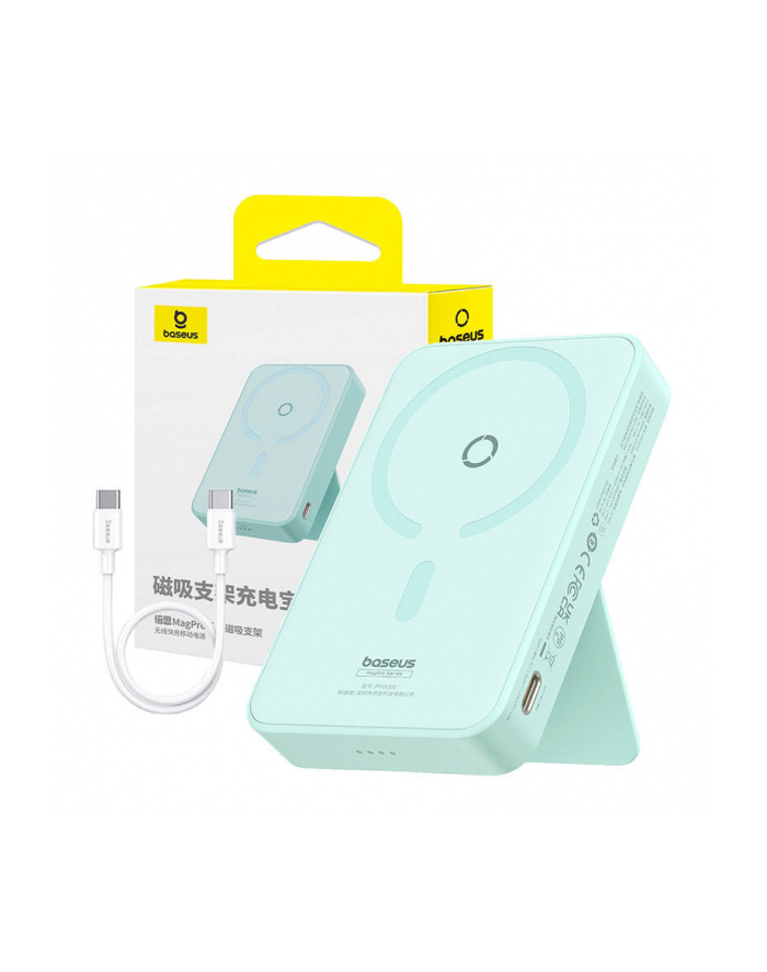 Baseus MagPro 5000mAh 20W Miętowy główny