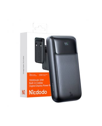 Mcdodo Mc 0231 Digital Dis 10000Mah 33W Czarny (MC0231)