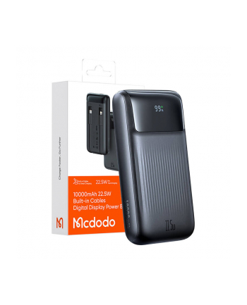 Mcdodo Mc 0241 Digital Dis 10000Mah 22 5W Czarny (MC0241)