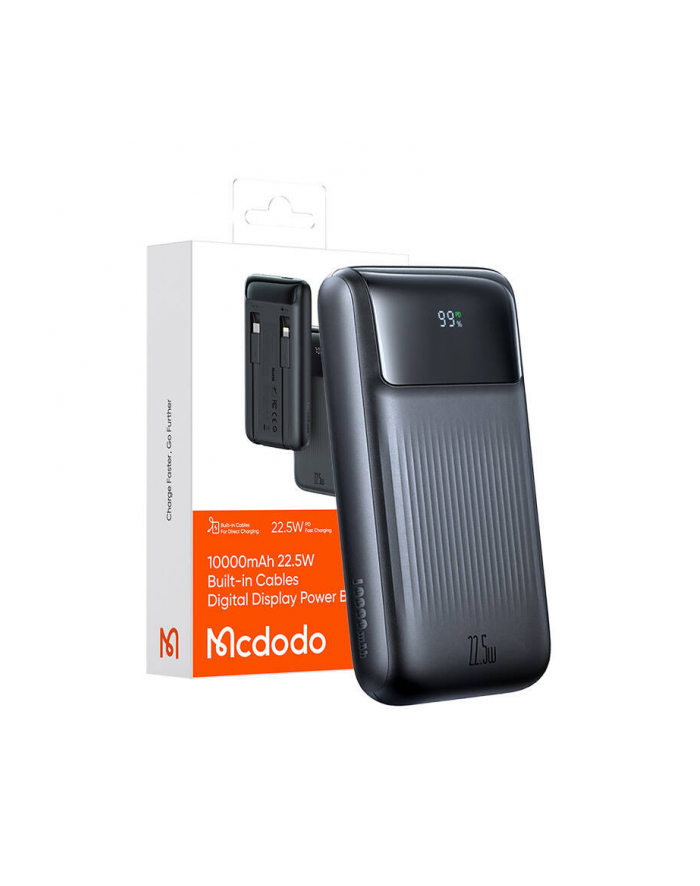 Mcdodo Mc 0241 Digital Dis 10000Mah 22 5W Czarny (MC0241) główny
