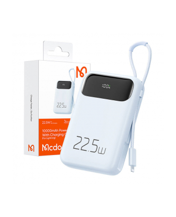 Mcdodo Mc-3254 10000Mah 22.5W Do Light Niebieski (66807)