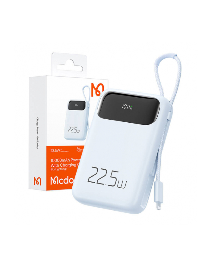 Mcdodo Mc-3254 10000Mah 22.5W Do Light Niebieski (66807) główny