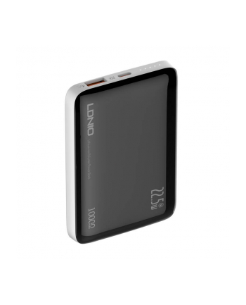 Ldnio Pq25 10000Mah 22 5W Szybkie Ładowanie Usb C Czarny