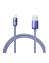 Baseus Kabel USB - Lightning Crystal Shine 1.2 m Fioletowy - nr 2