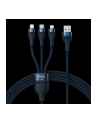 Baseus Flash Series 2 3w1 USB Lightning Micro USB-C 66W 1,2m Czarny - nr 2