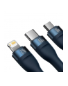 Baseus Flash Series 2 3w1 USB Lightning Micro USB-C 66W 1,2m Czarny - nr 4