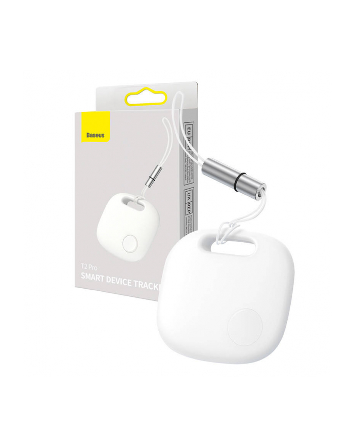 Baseus Lokalizator Bluetooth T2 Pro Ze Smyczą (Biały) (Fmtp000002) główny