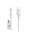 Kabel USB Foneng Foneng 3in1 Magnetic Data Cable (micro USB, type-C, lightning) X62 2.1A 1m White EU - nr 1