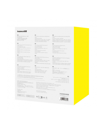 Baseus Regulowany Stojak Podstawka Na Tablet I Telefon Seashell Series Biały nr 2