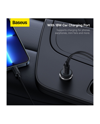 Baseus Magnetyczny Uchwyt Samochodowy Cw01 Do Kratki Z Ładowarką Usb C, 15W + 25W nr 1