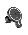 LDNIO Samochodowy uchwyt MA20 LDNIO z ładowarką indukcyjną 15W i metalowym pierścieniem, (czarny) - nr 3
