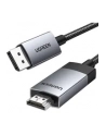 Kabel Displayport męski do HDMI męski Ugreen DP119 4K@60Hz 1m jednokierunkowy (15773) - nr 3