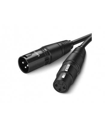 UGREEN AV130 Kabel XLR żeński do XLR męski - 10m (czarny) nr 1
