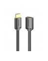Vention Kabel Hdmi-a męski do Hdmi-a żeński 4K Hd 0,5m 4K@60Hz Czarny - nr 2
