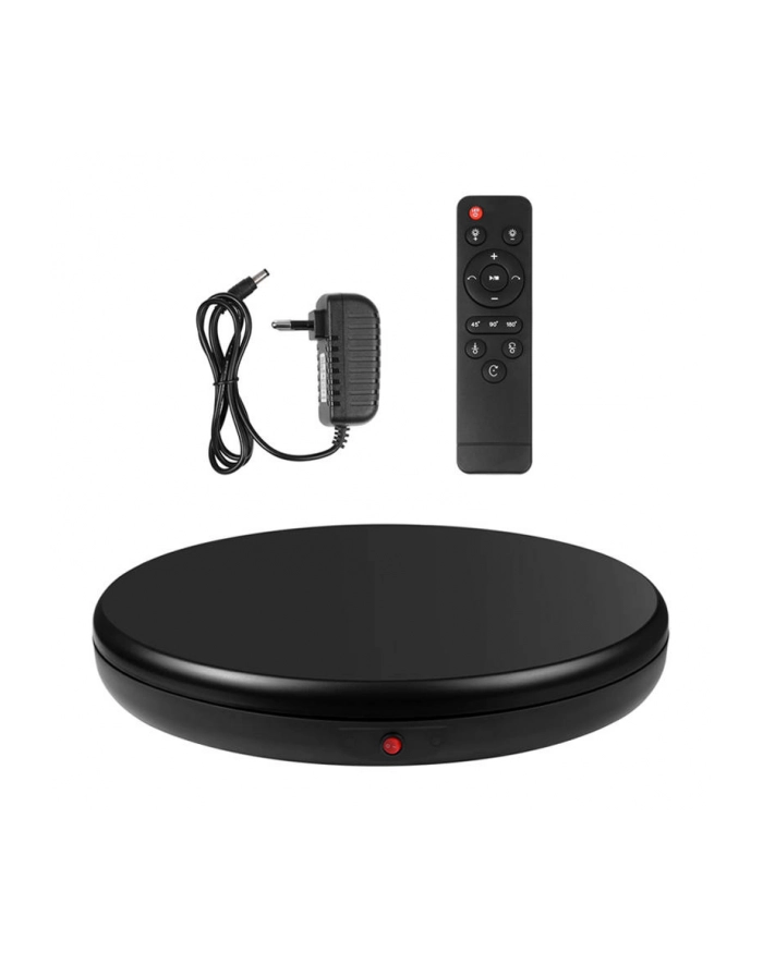 Puluz Obrotowa Podstawka Do Zdjęć 45 Cm (Czarna) (PU3145EU) główny