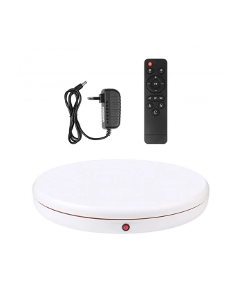Puluz Obrotowa Podstawka Do Zdjęć 45 Cm (Biała) (41709) nr 1