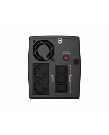 Conceptronic Ups Conceptronic Zasilacz Ups Technologia Line-Interactive 1,5 Kva 900 W 5 X Gniazdo Sieciowe (ZEUS08EM) nr 1