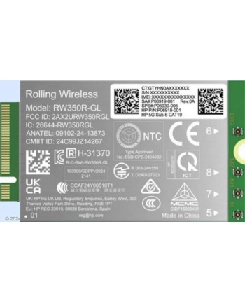 hp inc. HP 5G Solution WWAN nr 1