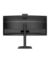 aoc international AOC CU34E4CW 34inch 3440x1440 120HZ VA CURVED H/A 180 MM USB-C DOCKING Daisy chain TUV EyeComfort Hardware USB HUB DP HDMI - nr 32
