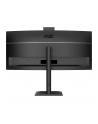 aoc international AOC CU34E4CW 34inch 3440x1440 120HZ VA CURVED H/A 180 MM USB-C DOCKING Daisy chain TUV EyeComfort Hardware USB HUB DP HDMI - nr 58