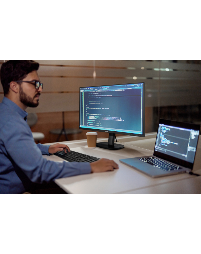 PHILIPS 24inch 1920x1200 100Hz IPS Flat H/A 150 MM DICOM TUV EyeSafe certified USB HUB SPEAKERS DP HDMI Bri 300cd/m2 TCO 10 główny