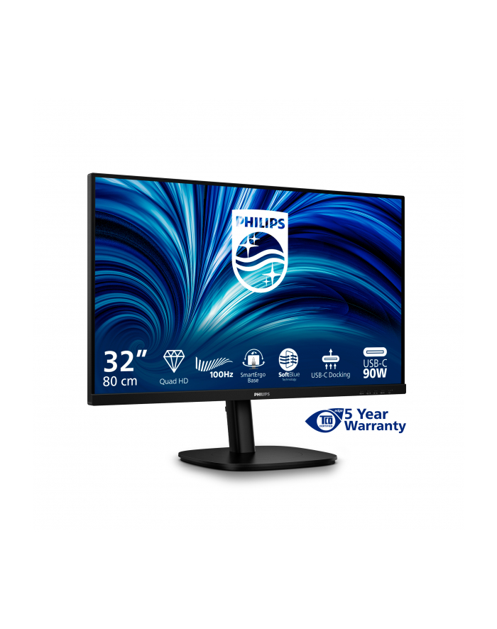 PHILIPS 32B2U3601/00 31.5inch QHD IPS 100Hz 16:9 HDMI 2.0 DP 1.4 USB-C główny