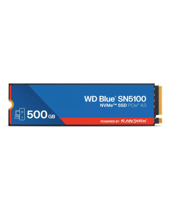 western digital WD Blue SN5100 NVMe SSD 500GB M.2