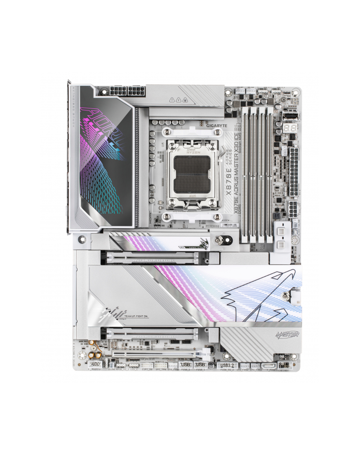 GIGABYTE X870E A MASTER X ICE AM5 4xDDR5 2xSATA 5xM.2 główny
