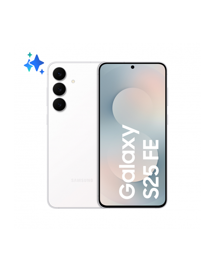 SAMSUNG Galaxy S25 FE 6.7inch 8GB 256GB WHITE główny