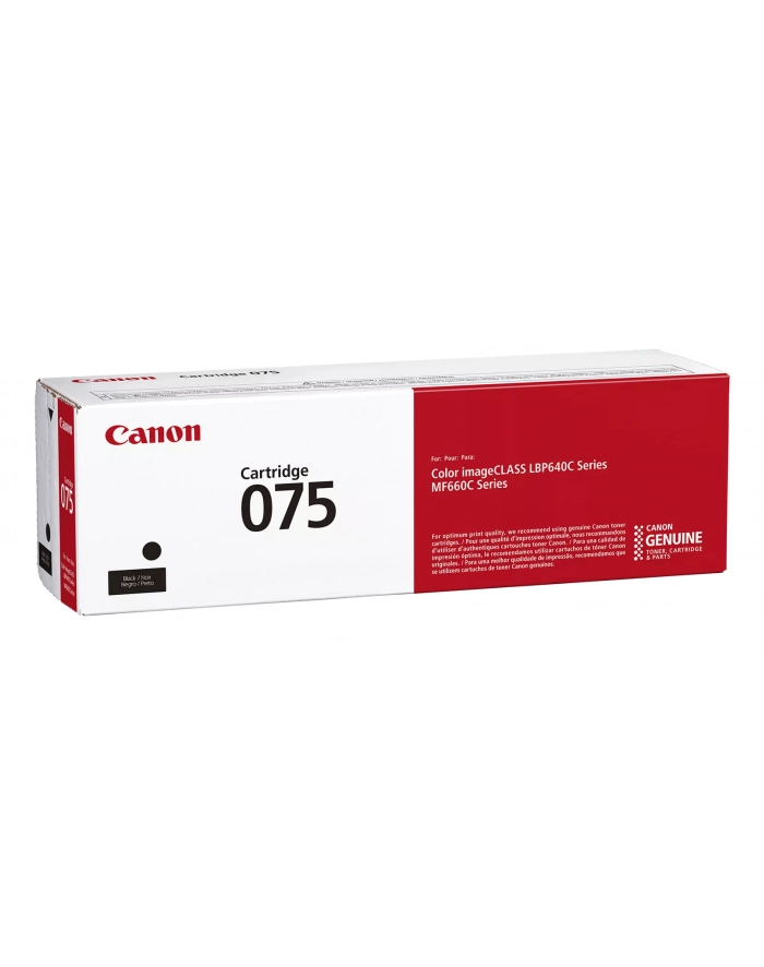 CANON Toner Cartridge 075 BK główny
