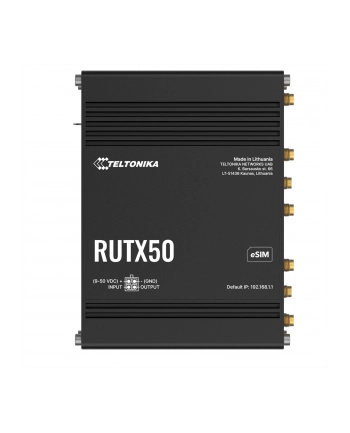 TELTONIKA NETWORKS RUTX50 DUAL SIM 5G/4G/LTE Router eSIM version