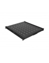 LANBERG Sliding shelf for 19inch rack cabinets 500mm black 1U/445X500MM load capacity up to 35kg - nr 10