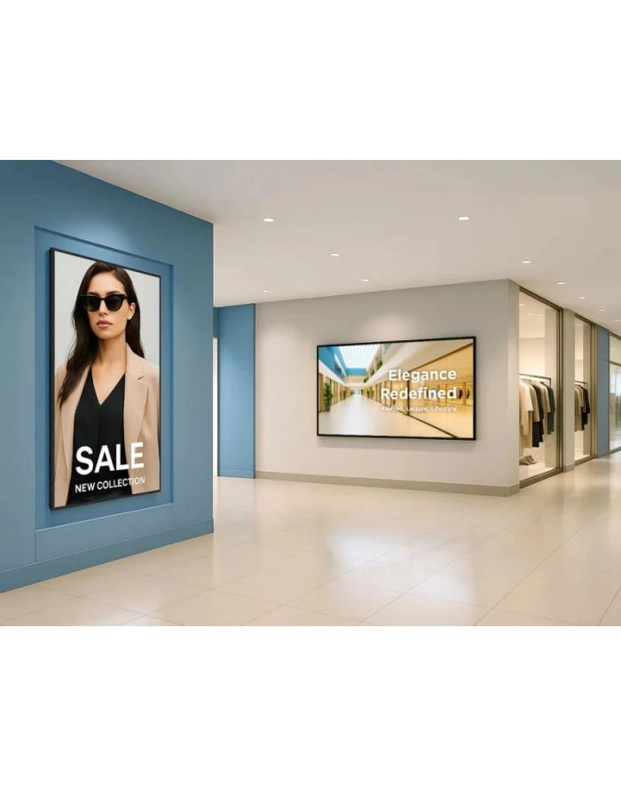 VIEWSONIC ViewBoard LED large format display 86inch 3840x2160 500 nits System Android 14 24/7 USB-C 4/32GB 2x10W speakers landscape główny