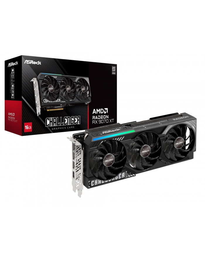 ASROCK Radeon RX 9070 XT Challenger 16GB główny