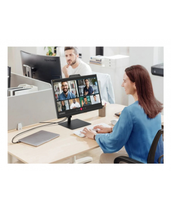 VIEWSONIC LED monitor VG2741V-2K 27inch 2K 250 nits 4ms incl 2x 2W speakers 120Hz USB-C 15W laden 5mp cam + mic Windows Hello cert. nr 1