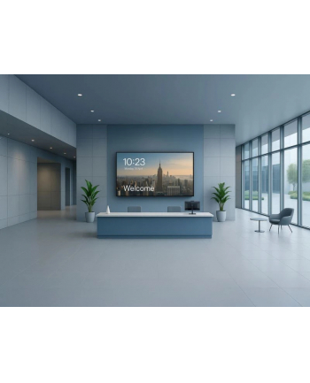 VIEWSONIC ViewBoard LED large format display 86inch 3840x2160 500 nits System Android 14 24/7 USB-C 4/32GB 2x10W speakers landscape