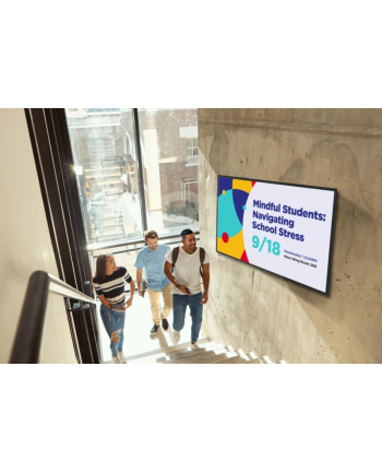 VIEWSONIC ViewBoard LED large format display 98inch 3840x2160 500 nits System Android 14 24/7 USB-C 65W laden 8/32GB 2x16W speakers