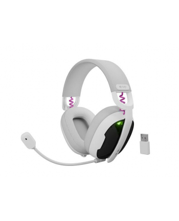 NATEC FURY Headset Fukiya F6 with microphone wireless BIAŁY nr 1