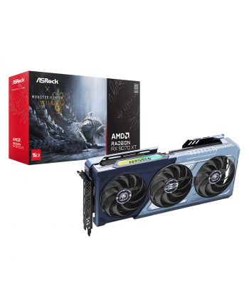 ASROCK Radeon RX 9070 XT Monster Hunter Wilds Edition 16GB