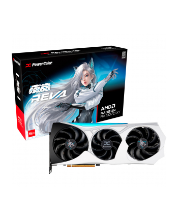 powercolor tul POWERCOLOR Hellhound Reva AMD Radeon RX 9070 XT 16GB GDDR6 x HDMI 2.1b 3 x DisplayPort 2.1a nr 2