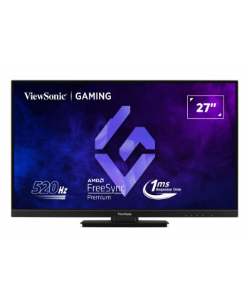 VIEWSONIC LEDmonitor XG2737 27inch Full HD 400 nits resp 1ms 520Hz 99precent sRGB hoogte verstelbaar FreeSync Premium nr 1