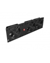 LANBERG Vertical ventilation panel 19inch 3U for rack three fans 230V black - nr 7